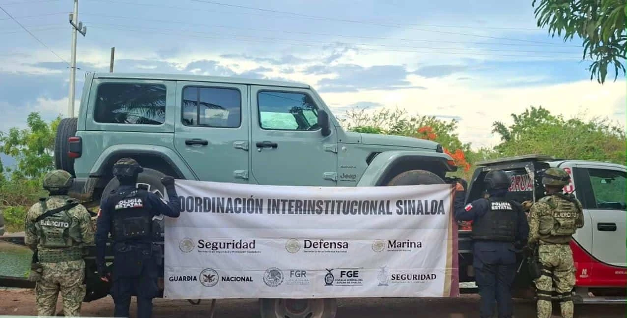 Operativos en Sinaloa dejan 50 detenidos, 66 armas aseguradas y 47 vehículos recuperados
