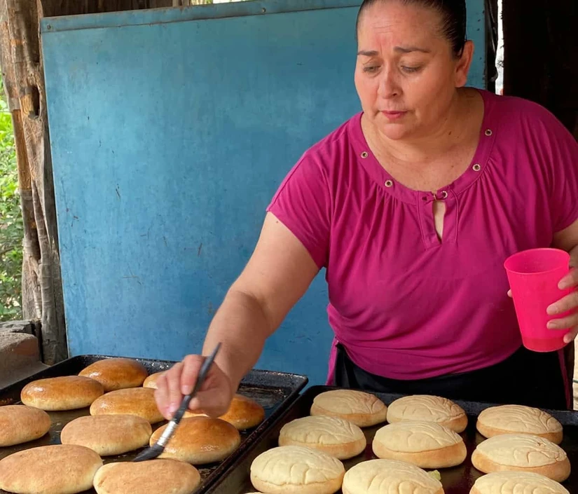 Diariamente María Veónica pone en práctica lo que bien aprendió de su abuela y sus tías