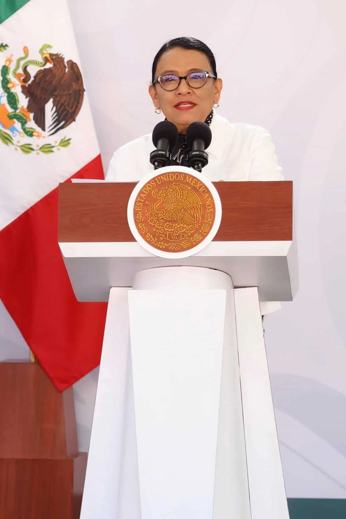 Rosa Icela Rodríguez, Secretaria de Gobernación.
