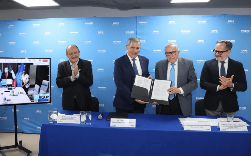 México y la OPS firman alianza de salud pública 2026–2030. Foto: Cortesía