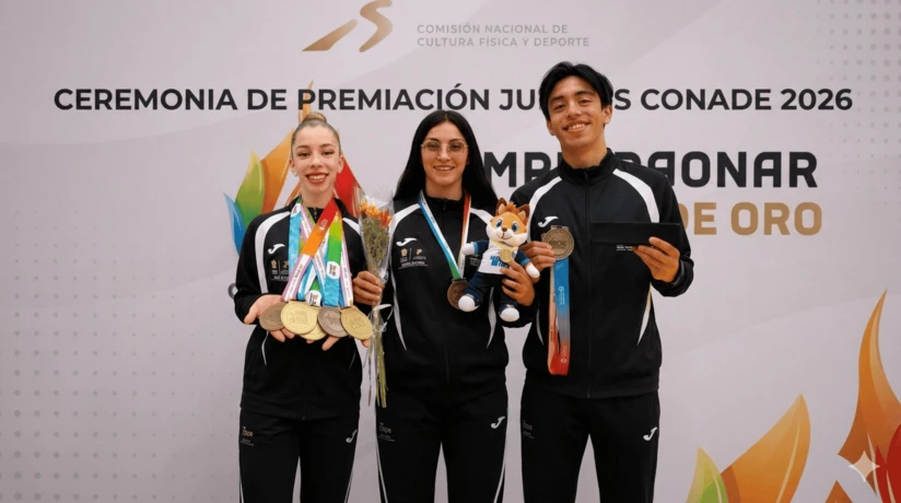 Estado de México rompe récord histórico en la Olimpiada Nacional CONADE. Foto: Cortesía