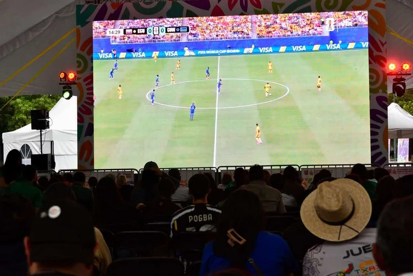 Lugares de la CDMX donde habrá pantallas para ver el juego de México vs Inglaterra. Foto: Cortesía
