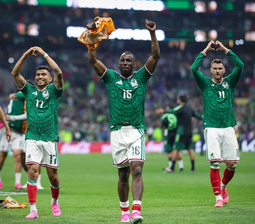 México se impondría a Inglaterra según la IA. Foto: Cortesúa
