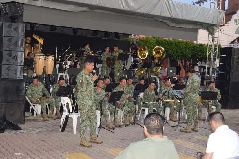Uno de los principales objetivos de la SEDENA, es fortalecer la convivencia con estos conciertos