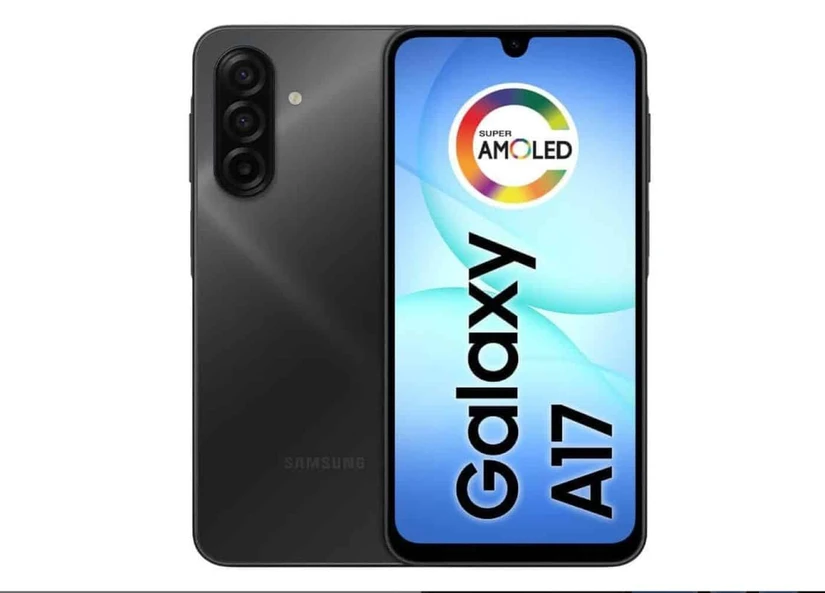 Samsung Galaxy A17 con memoria de almacenamiento de 128 GB y 256 GB. Foto: Cortesía