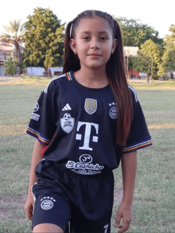 Dariana Yamileth, la niña futbolista de Navolato que sueña con llegar al profesionalismo
