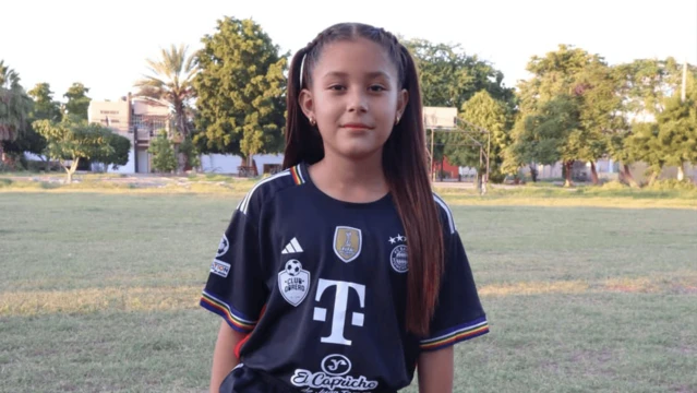 Dariana Yamileth, la niña futbolista de Navolato que sueña con llegar al profesionalismo