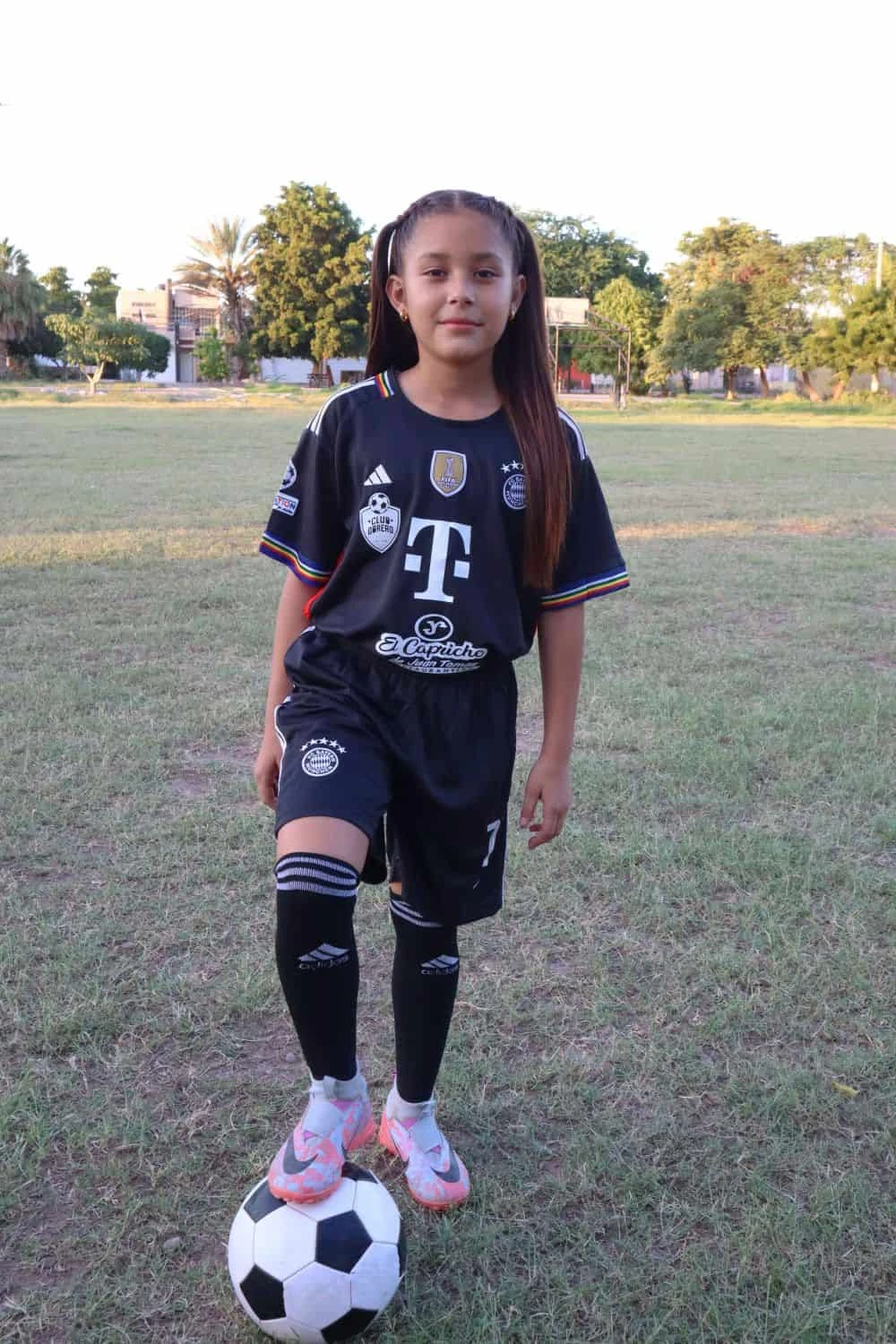 Dariana Yamileth Benítez López cuenta con todo el apoyo de su familia para cumplir este sueño de infancia.