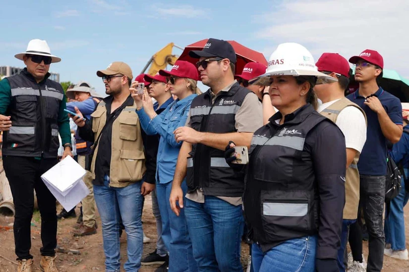 El malecón margen izquierda avanza al 80 % y mantiene su fecha de conclusión para octubre de este año.