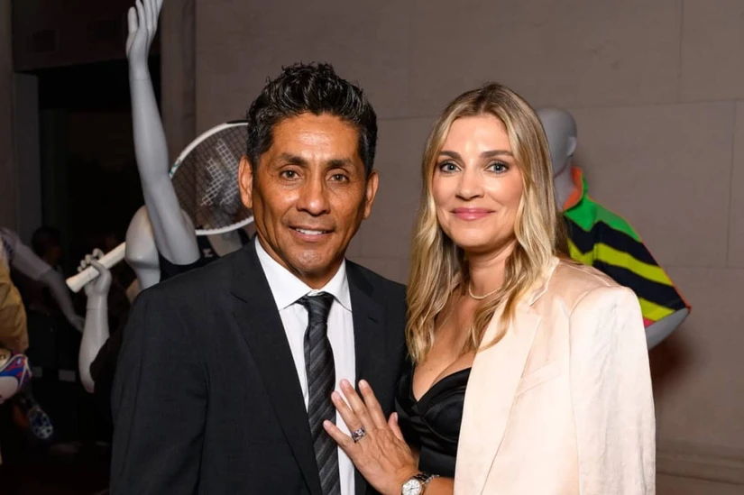 Jorge Campos y Marcy Raston, los padres de Andrea.