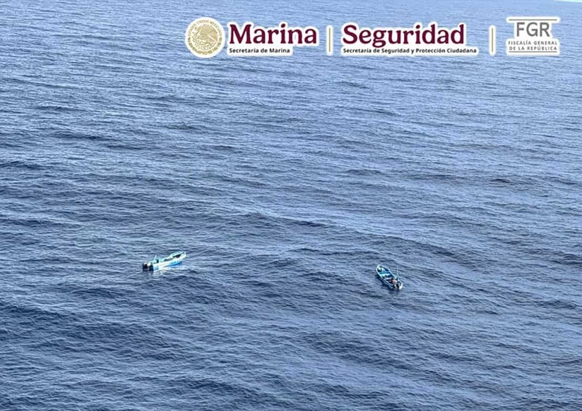 Marina frustra millonario cargamento de cocaína en Oaxaca; hay cuatro detenidos
