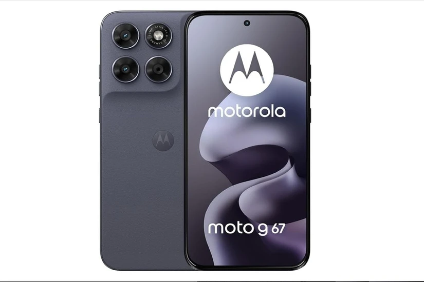 Motorola Moto G67 con cámara de 50 MP. Foto: Cortesía