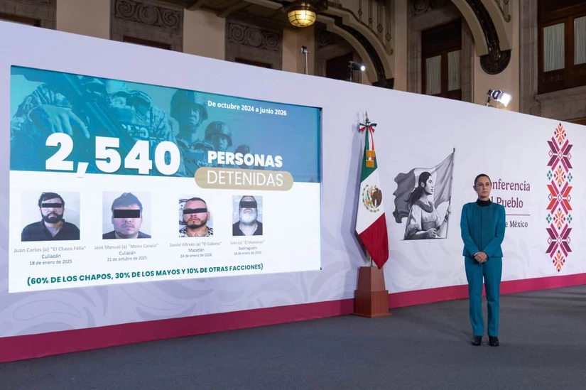 Claudia Sheinbaum, presidenta de México.