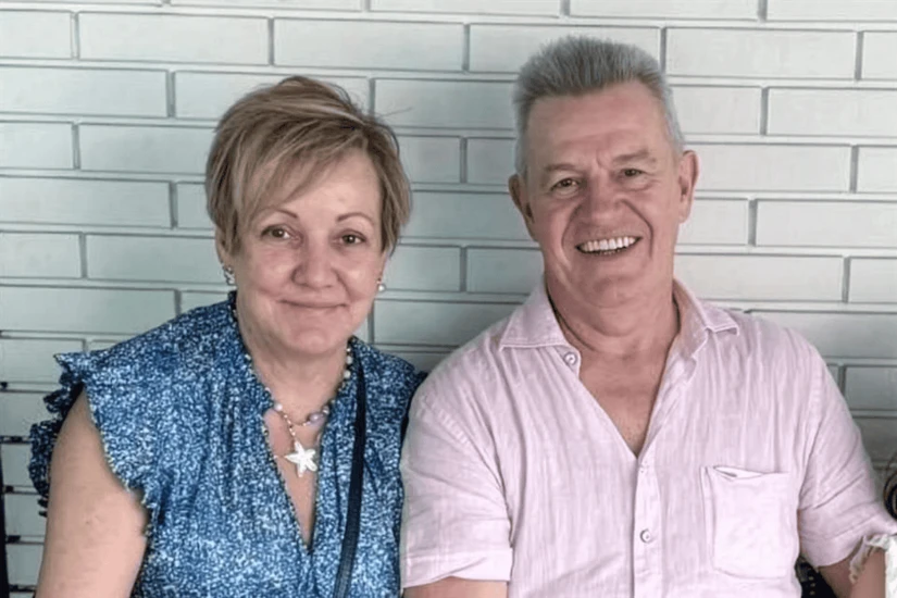 Silvia Carrión lleva más de 40 años casada en con Aguirre. Foto: Cortesía