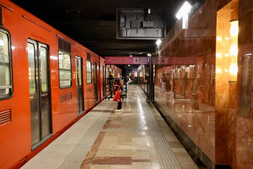 Remodelan 3 estaciones de la Línea 2 del Metro de la CDMX. Foto: Cortesía