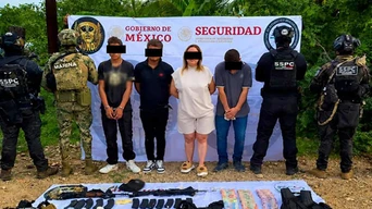 Tres operativos dejaron ocho detenidos y sacaron de circulación un arsenal de guerra en Culiacán
