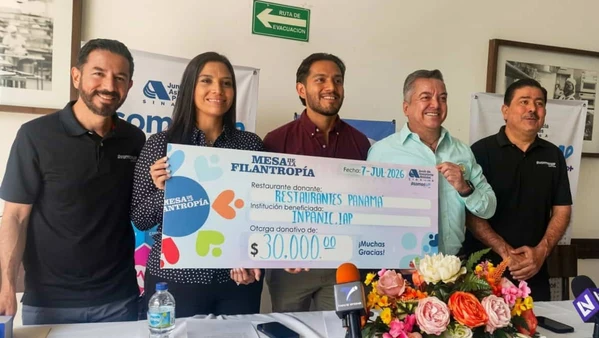 INPANIC recibe donativo de Grupo Panamá para apoyar con útiles escolares a más de 110 niñas y niños en Culiacán