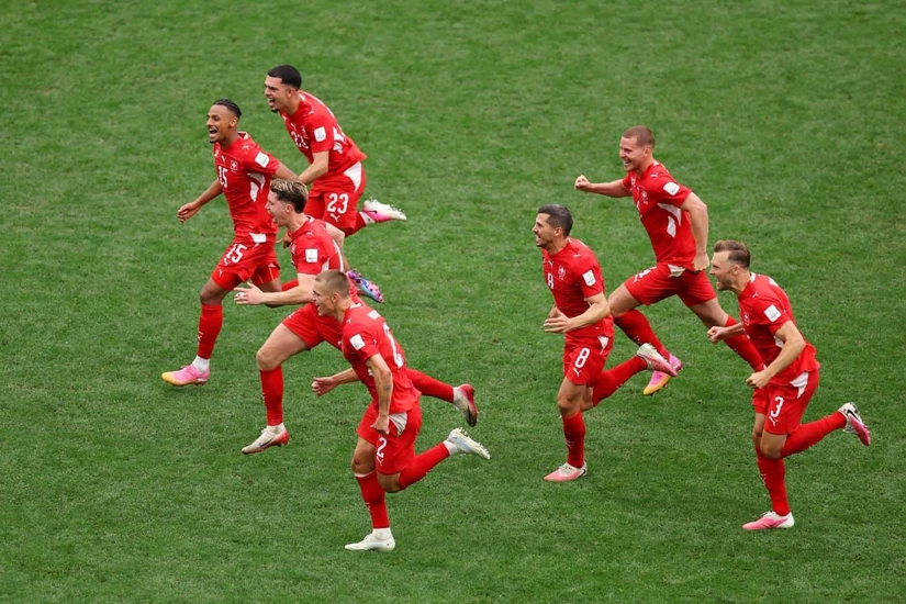 Suiza clasificó a los cuartos de final del Mundial 2026. Foto: FIFA