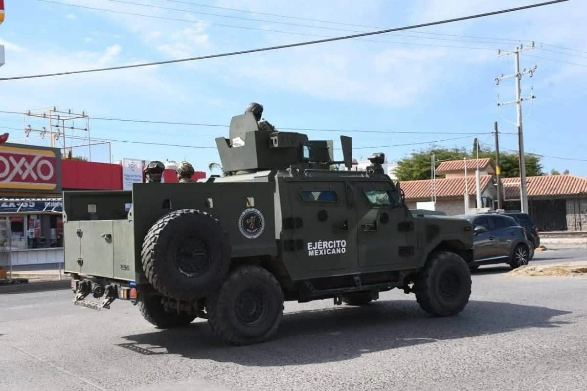 Abaten a presunto líder de grupo delictivo en operativo en Culiacán, Sinaloa. Foto; Cortesía