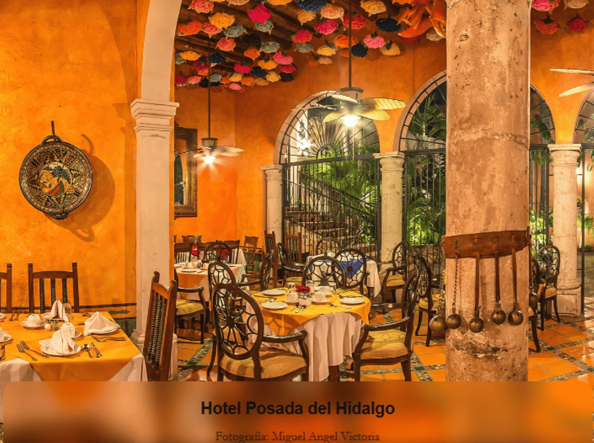 El Hotel Posada del Hidalgo conserva la esencia arquitectónica de una majestuosa casona construida en 1895. Foto Miguel Ángel Victoria. Sinaloa 360