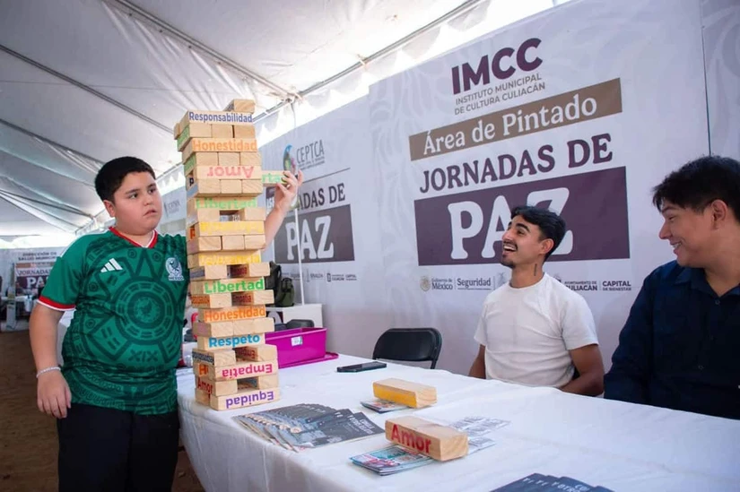 Niñas y niños disfrutaron actividades recreativas que promovieron la convivencia y el fortalecimiento de valores. Foto: Ayuntamiento de Culiacán