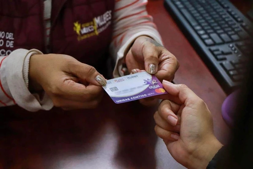 Pagos de UNIDAS Contigo en el Edomex. Foto: Cortesía