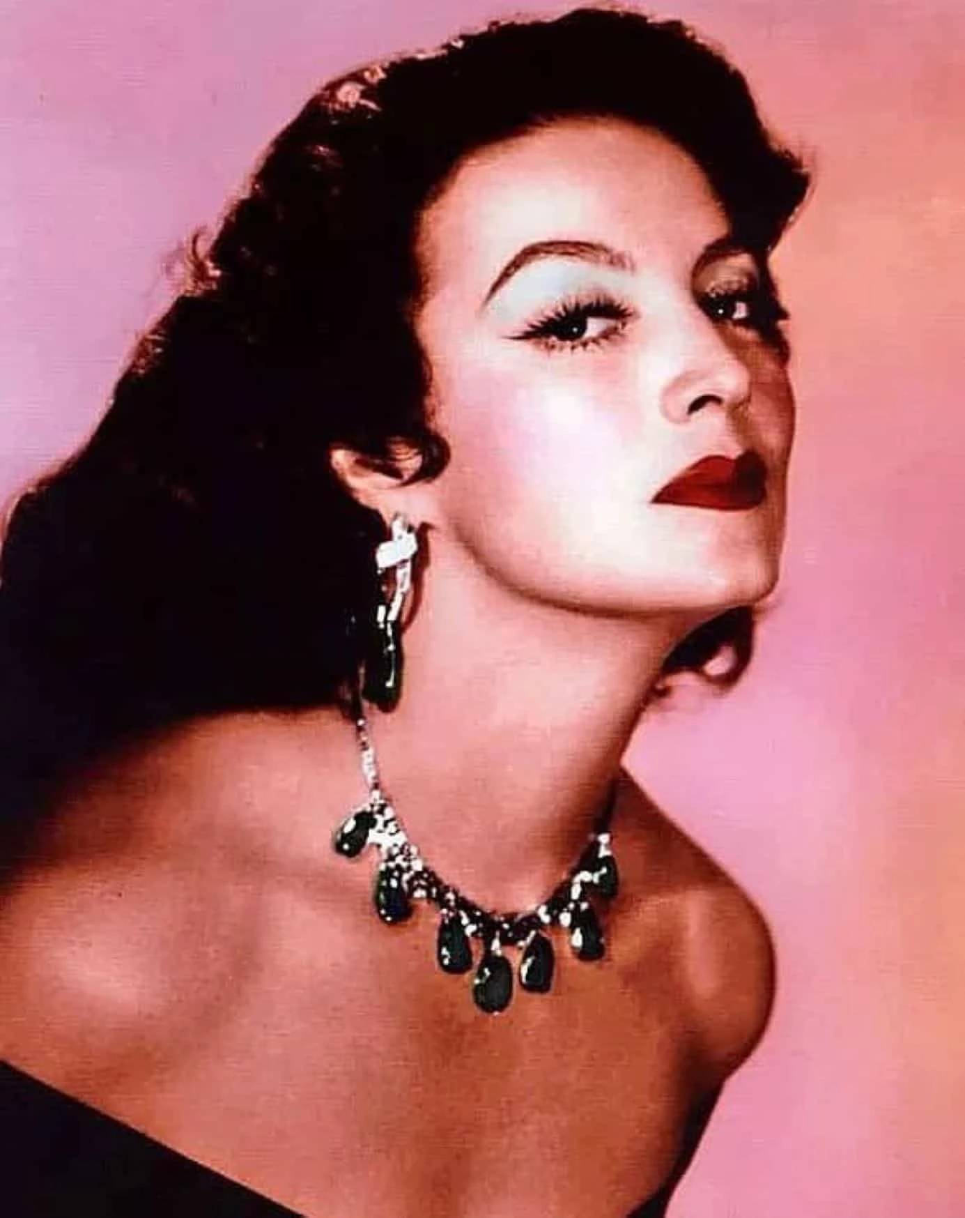 Precio del collar de esmeraldas que le regaló Jorge Negrete a María Félix. Foto: Fundación María Félix