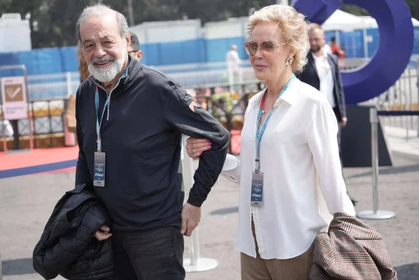 La pareja fue captada durante un evento de Fórmula 1 en México. Foto: Quién