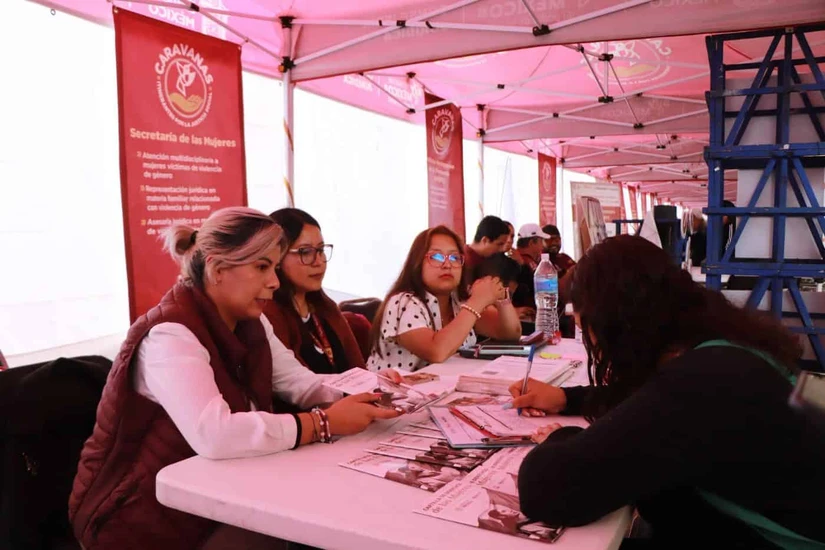 Registro para el programa de UNIDAS Contigo del 29 al 31 de julio en el Edomex. Foto: Cortesía