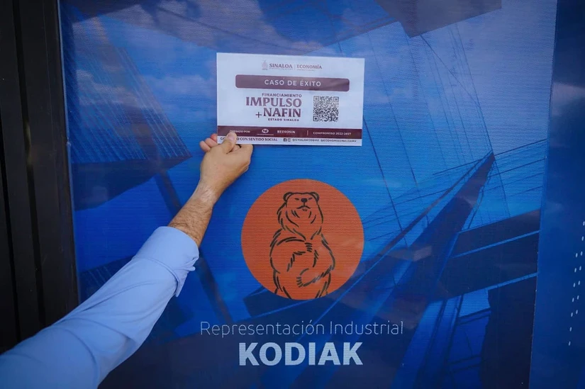 Representación Industrial Kodiak refleja cómo el financiamiento y el acompañamiento institucional impulsan el crecimiento y competitividad de las empresas sinaloenses.