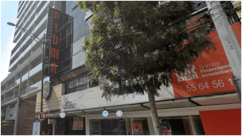 El edificio aún recuerda al pasado mexicano. Foto: Cortesía