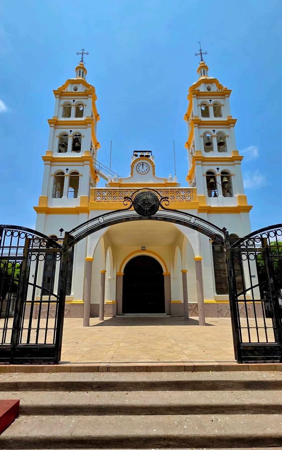 La iglesia ya está lista para la celebración el próximo 4 de octubre. Foto: Rudy Mendoza.