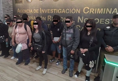 Capturan a 11 con maletas llenas de droga en el Aeropuerto de Tijuana