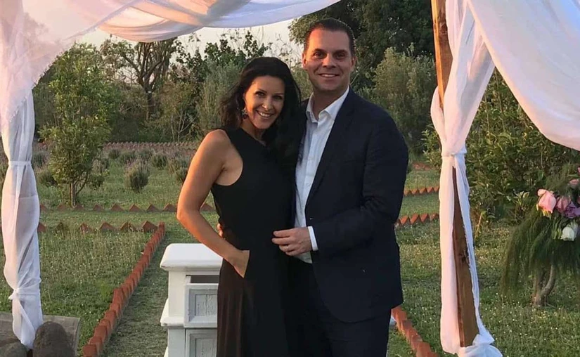 Martinoli y su esposa, Claire Chevalier. Foto: Cortesía