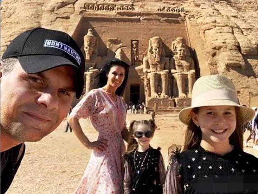 Disfrutan de hacer viajes en familia. Foto: Cortesía