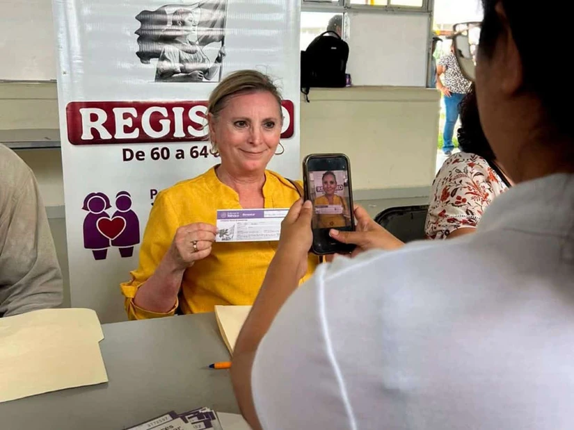 Pensión de Mujeres con Bienestar está pagando el bimestre de julio-agosto. Foto: Cortesía