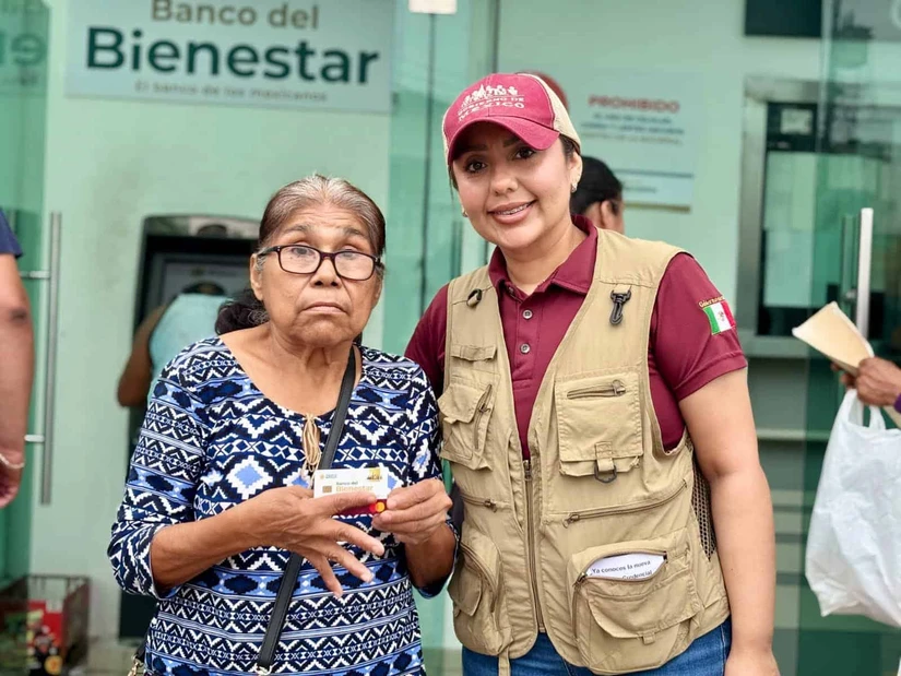Pensión de Mujeres con Bienestar paga 2 mil 100 pesos cada dos meses. Foto: Cortesía