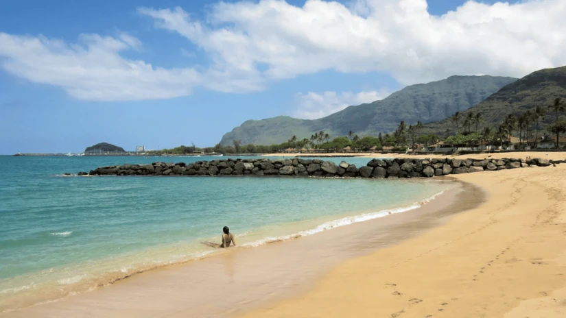 Ciertas escenas fueron filmadas en Pokai Bay, Hawái. Foto: Cortesía