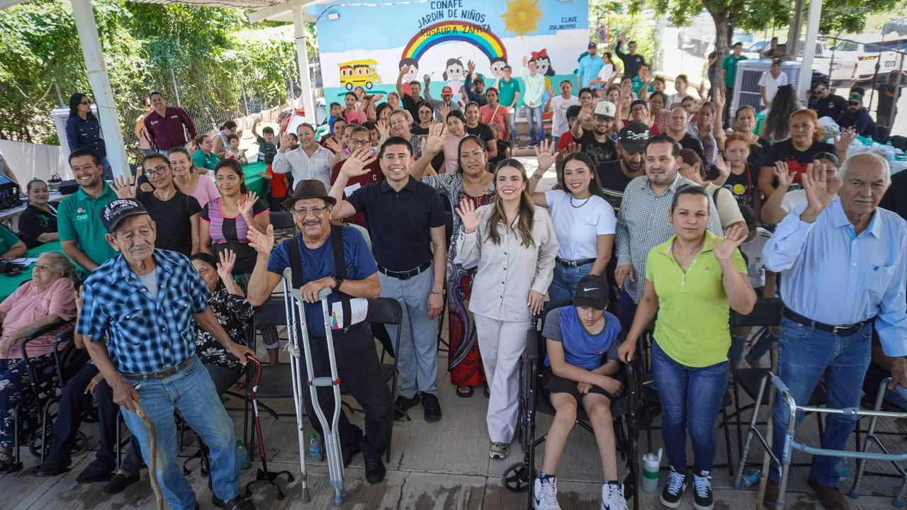 Habitantes de El Sifón, La Nanchi y La Boca de Mojolo recibieron atención médica, psicológica, apoyos funcionales y diversos servicios gratuitos que acercan bienestar y mejoran su calidad de vida. Foto: Ayuntamiento de Culiacán