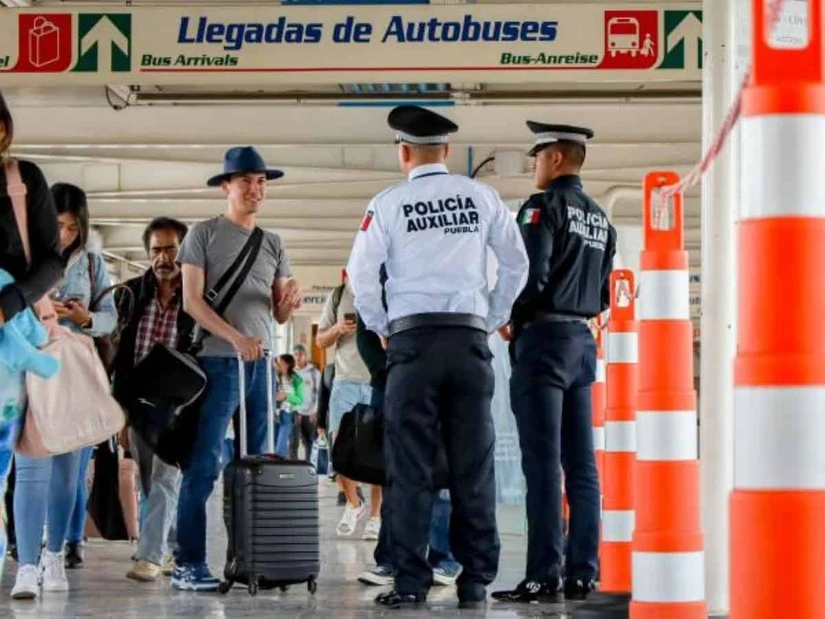 Refuerzan operativo de Vacaciones Seguras 2026 en Puebla. Foto: Cortesía