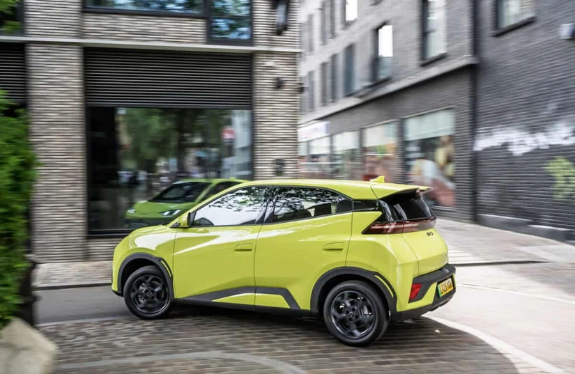El BYD Dolphin Mini es el modelo más accesible de la marca china.