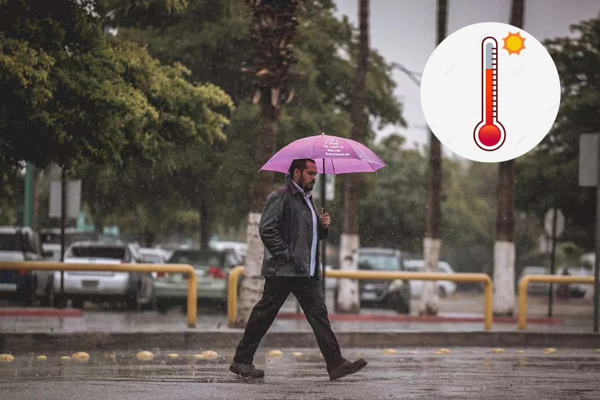 Las lluvias y el calor seguirán presentándose en Baja California.