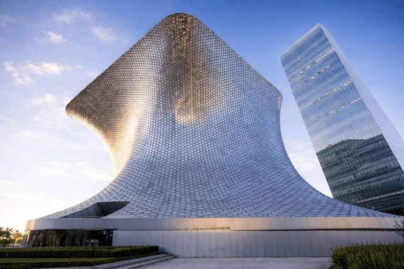 El Museo Soumaya toma su nombre en honor a la esposa de Slim.