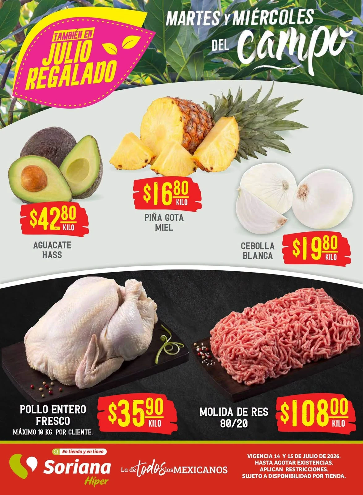 Aprovecha las ofertas que Soriana tiene para ti cada semana. Imagen: Soriana