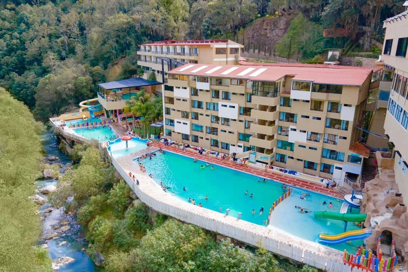 Aguas termales en el Pueblo Mágico de Chignahuapan. Foto: Cortesía