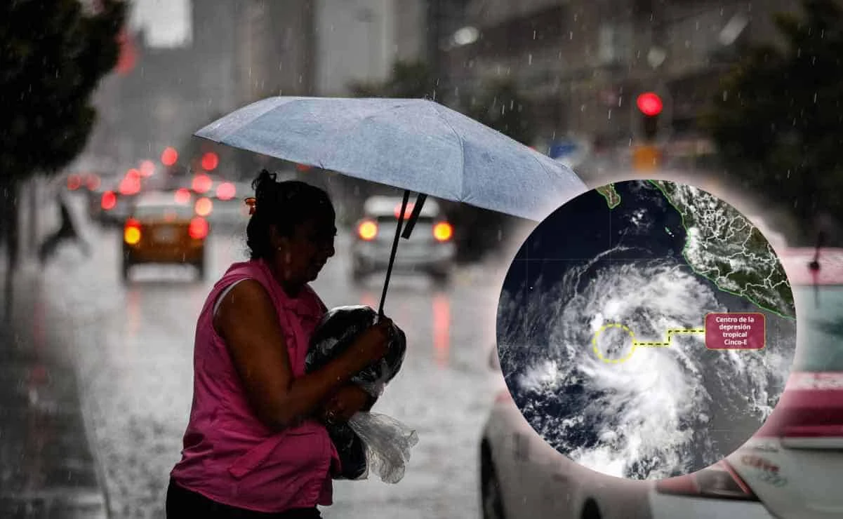 Elida se formará a partir de la Depresión Tropical Cinco-E.