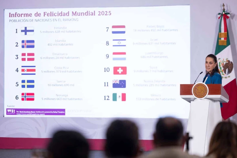 Claudia Sheinbaum, presidenta de México.