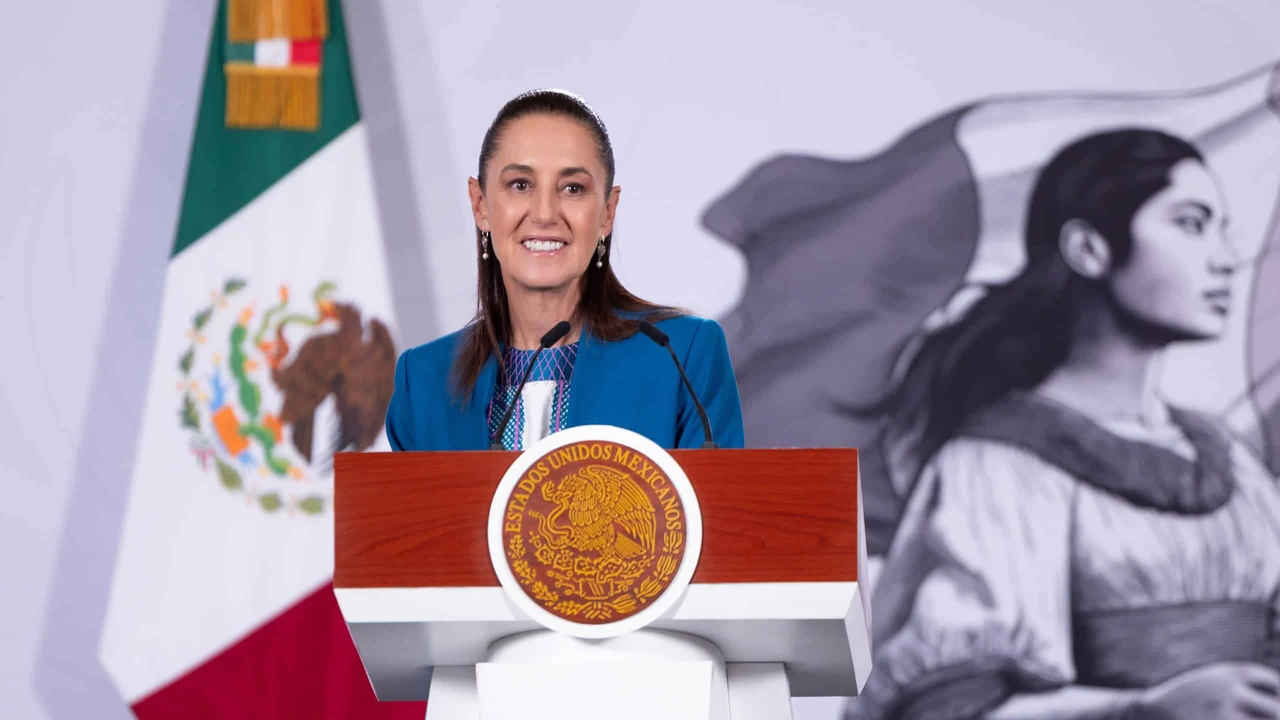 Claudia Sheinbaum, presidenta de México.
