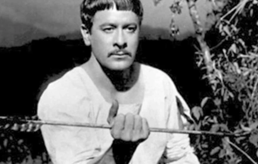 Pedro Infante en Tizoc, la película por la que ganó el Oso de Plata. 