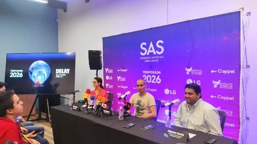 Durante la rueda de prensa el coreógrafo Francisco Córdova elogió la labor de la SAS al procurar seguir con la difusión del arte y deseó que